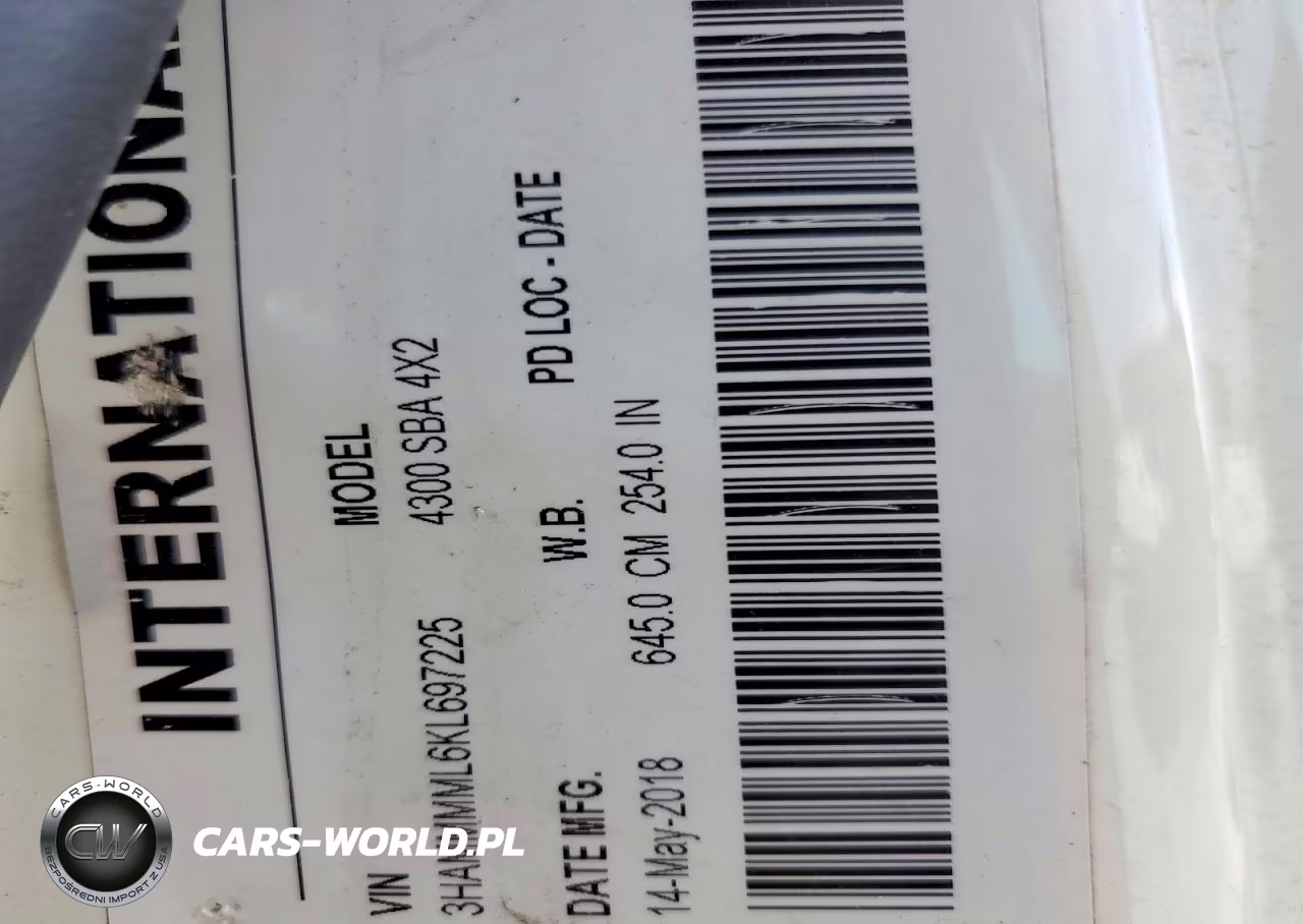 2019 International 4000 4300 VIN:3HAMMMML6KL697225 - 11