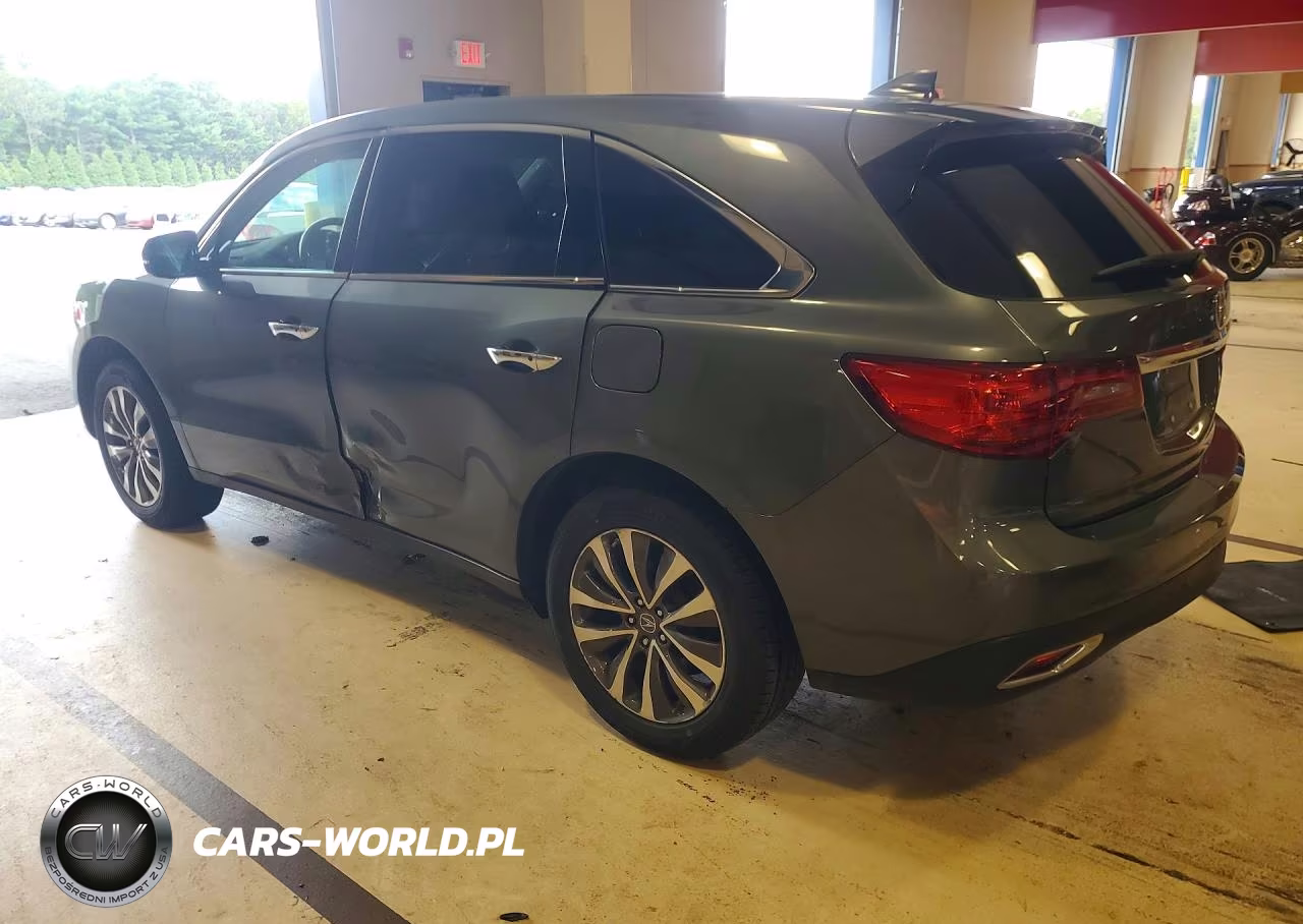 2016 Acura Mdx Technology VIN:5FRYD4H48GB024966 - 2