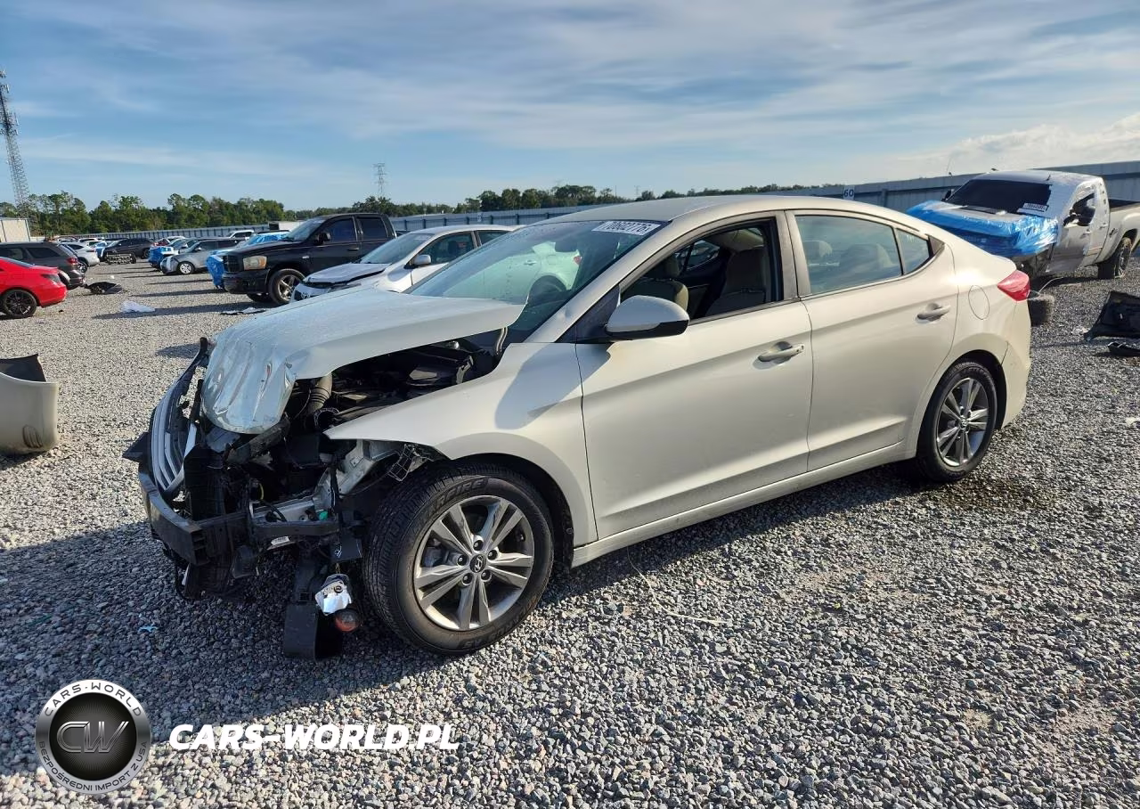 2017 Hyundai Elantra Se VIN:5NPD84LF9HH044966 - 1