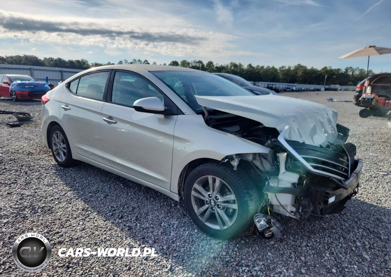 2017 Hyundai Elantra Se VIN:5NPD84LF9HH044966 - 4