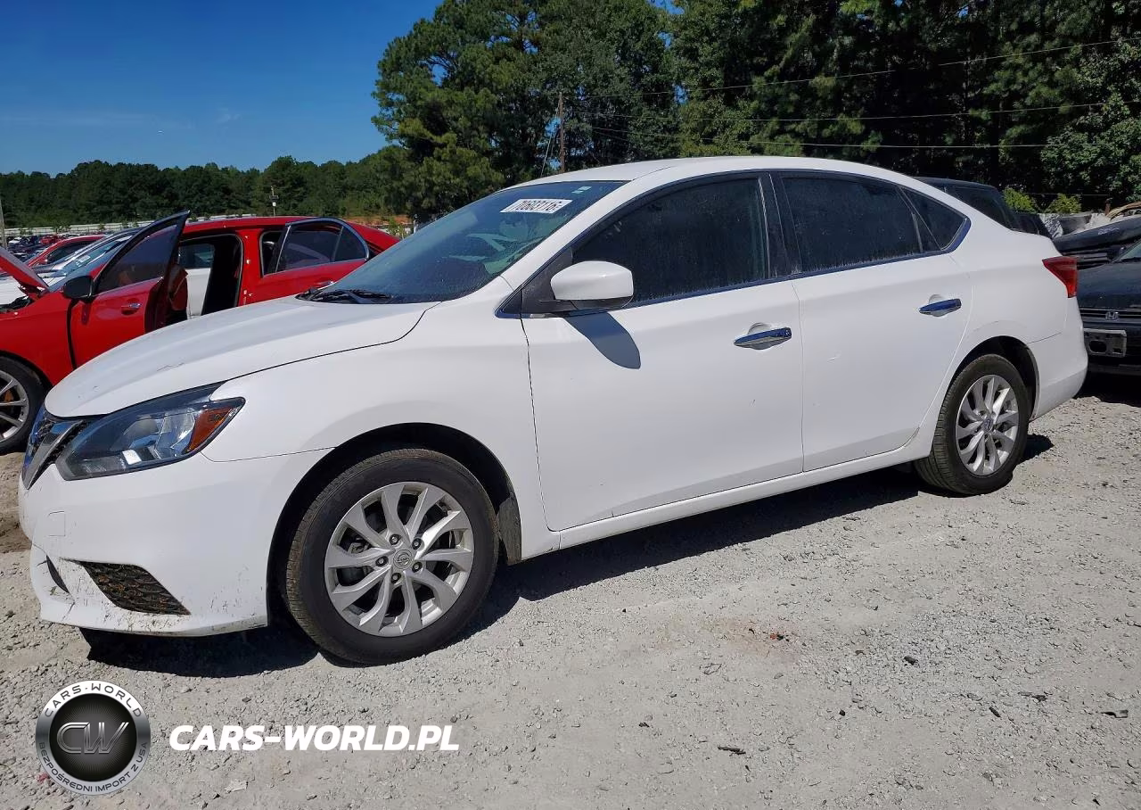 2018 Nissan Sentra Sv VIN:3N1AB7AP1JL648134 - 1