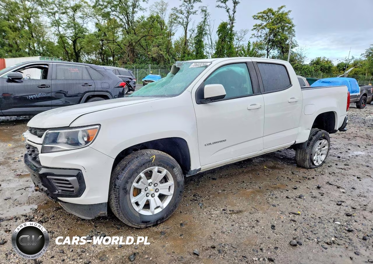 2022 Chevrolet Colorado Lt VIN:1GCGSCEN7N1322330 - 1