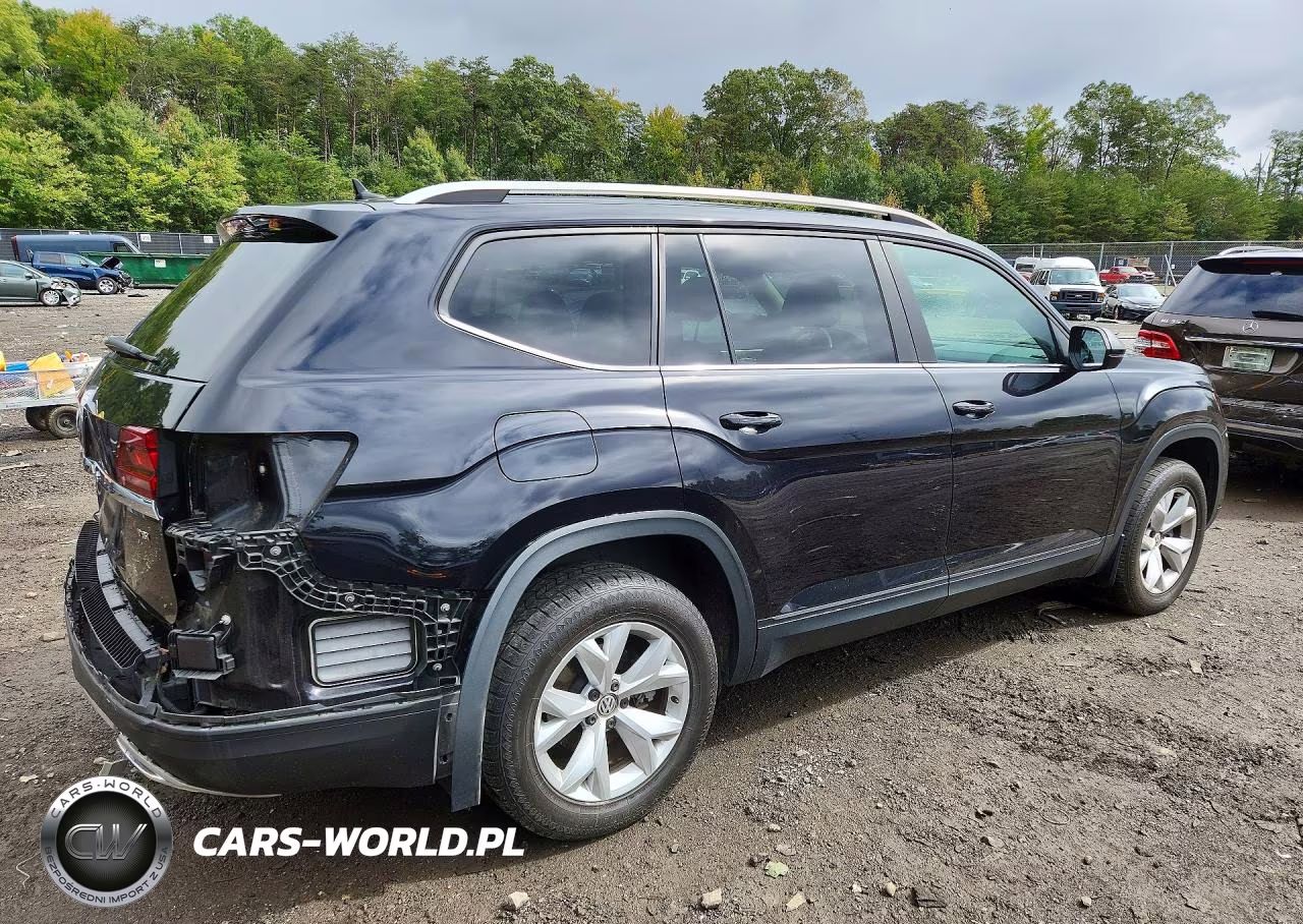 2018 Volkswagen Atlas Se VIN:1V2CP2CA9JC596457 - 3