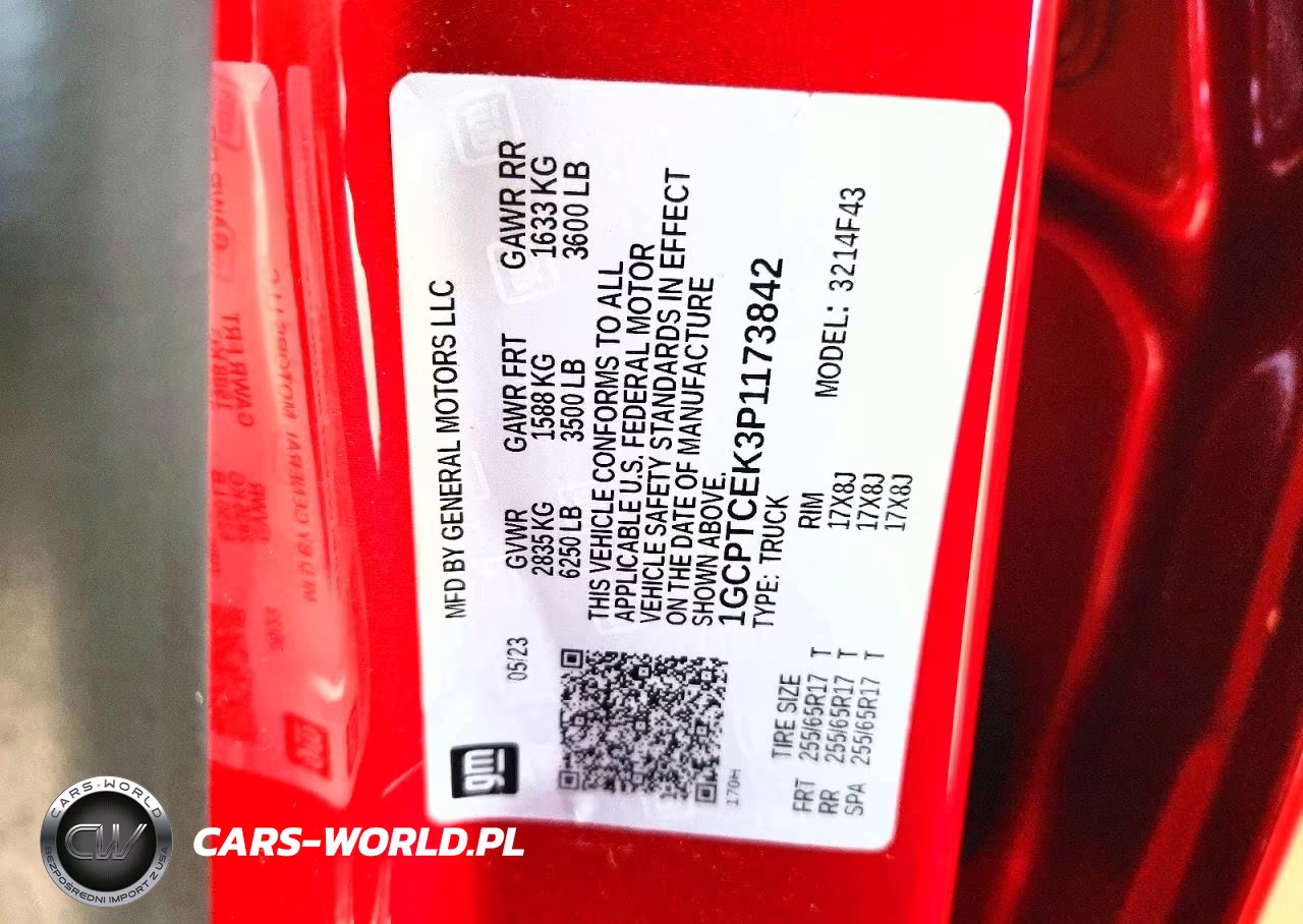 2023 Chevrolet Colorado Lt VIN:1GCPTCEK3P1173842 - 12