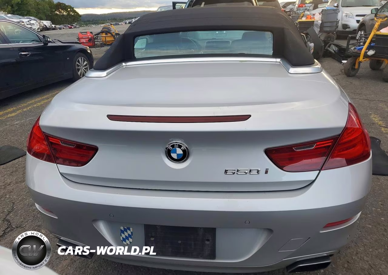 2012 BMW 650 I VIN:WBALZ3C50CDL71942 - 6