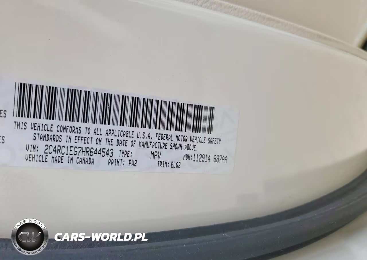 2017 Chrysler Pacifica Touring L Plus VIN:2C4RC1EG7HR644543 - 13