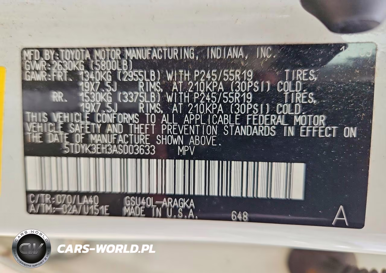 2010 Toyota Highlander Limited VIN:5TDYK3EH3AS003633 - 13