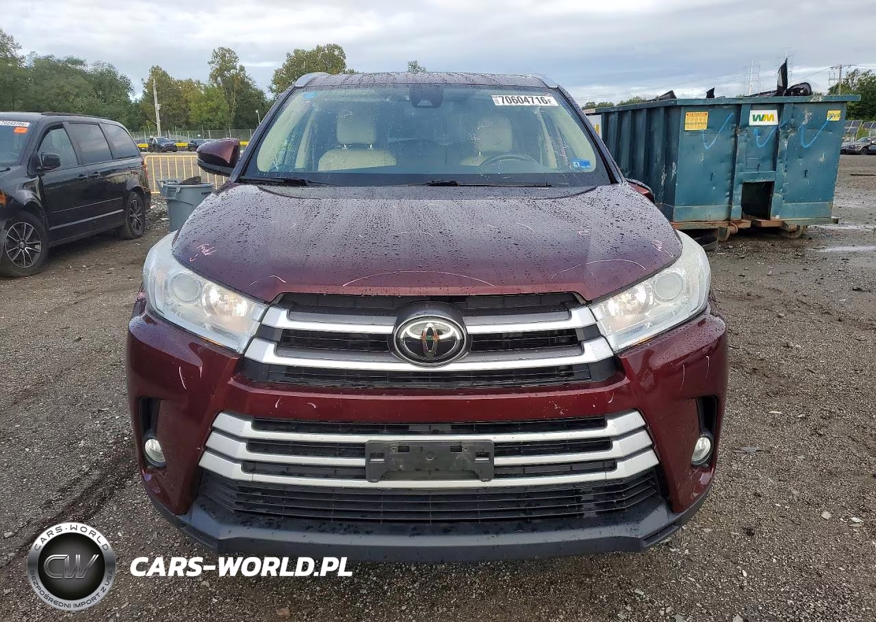 2019 Toyota Highlander Xle VIN:5TDJZRFH3KS945794 - 5
