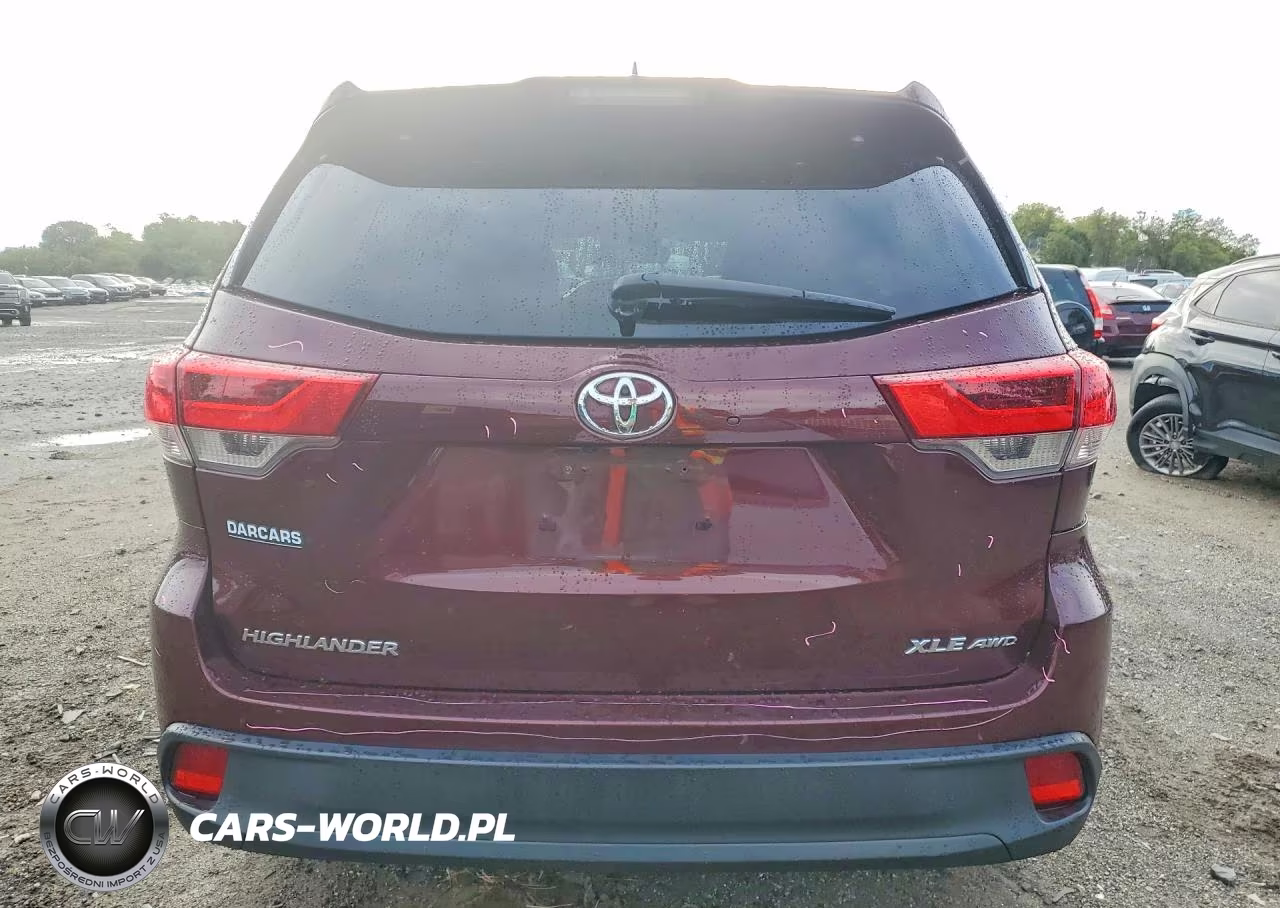 2019 Toyota Highlander Xle VIN:5TDJZRFH3KS945794 - 6