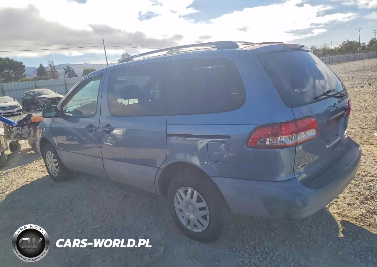 2001 Toyota Sienna Le VIN:4T3ZF13C81U334145 - 2