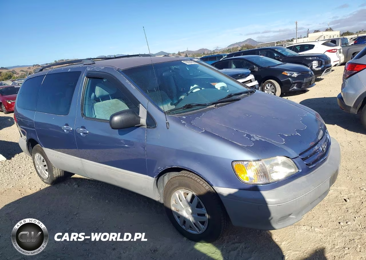 2001 Toyota Sienna Le VIN:4T3ZF13C81U334145 - 4