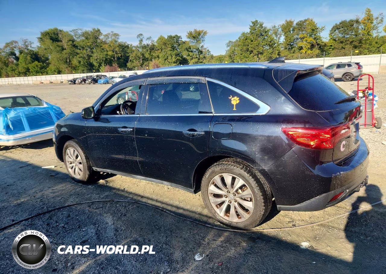 2016 Acura Mdx Advance VIN:5FRYD4H91GB046397 - 2