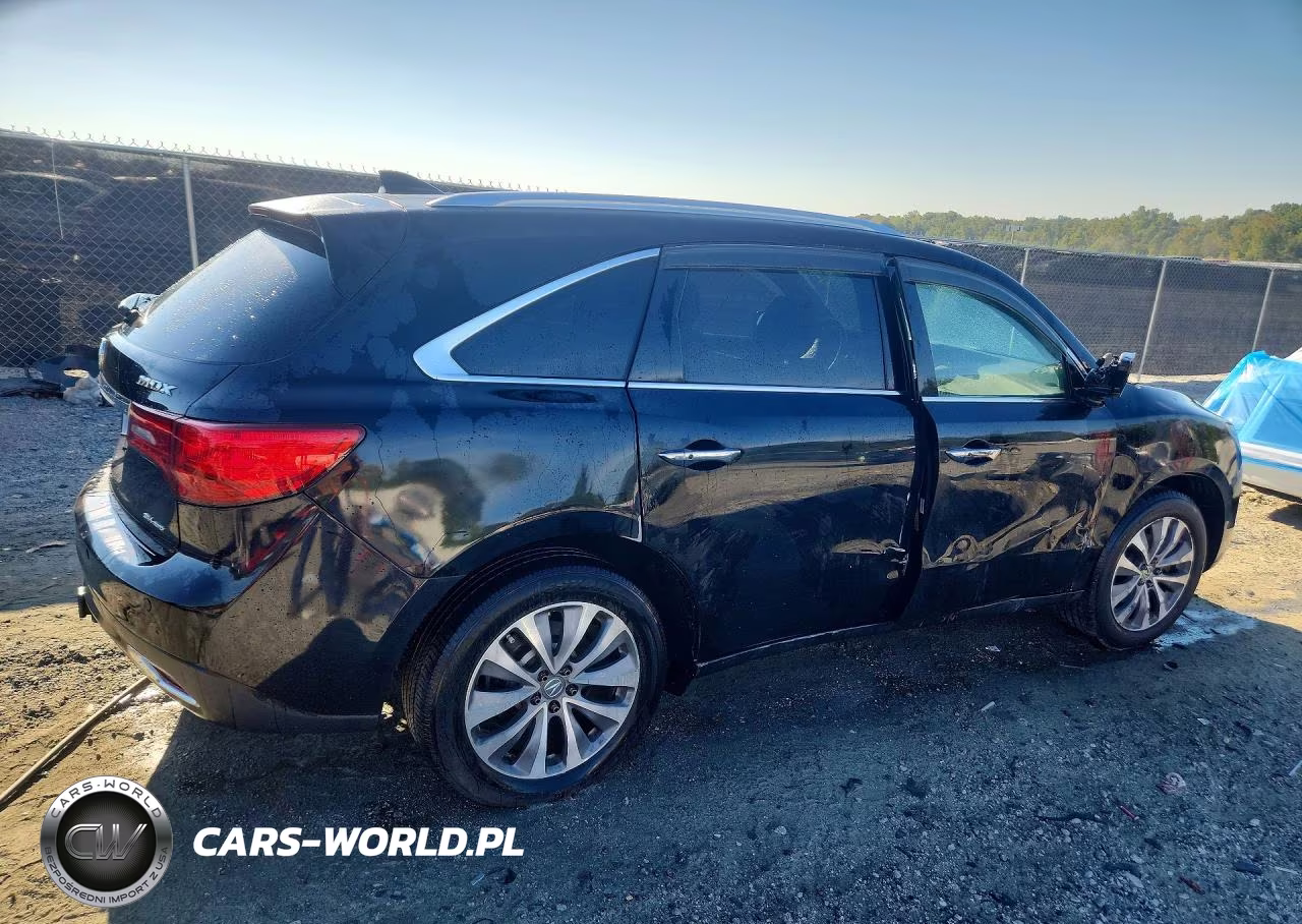 2016 Acura Mdx Advance VIN:5FRYD4H91GB046397 - 3