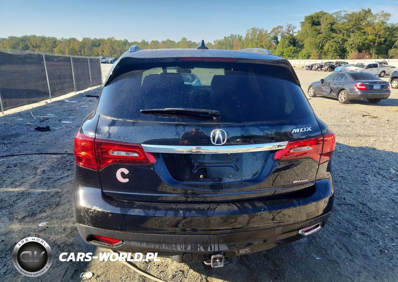 2016 Acura Mdx Advance VIN:5FRYD4H91GB046397 - 6
