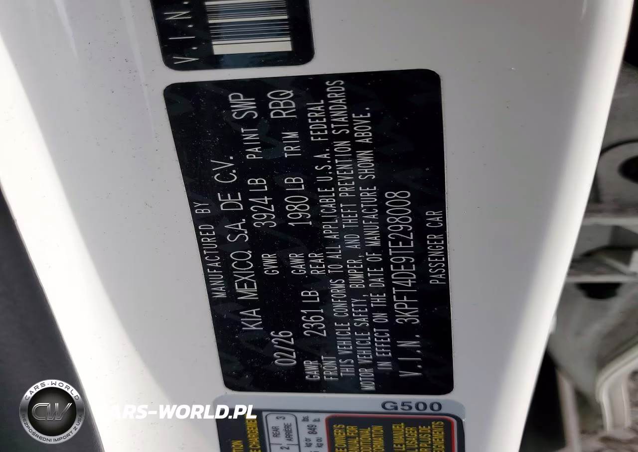 2026 Kia K4 Lxs VIN:3KPFT4DE9TE298008 - 12