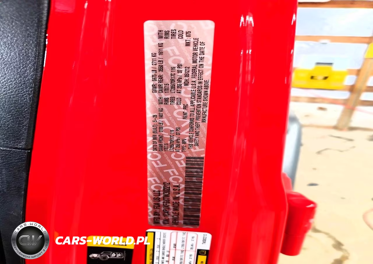 2026 Jeep Wrangler Rubicon VIN:1C4PJXFG8TW302212 - 12