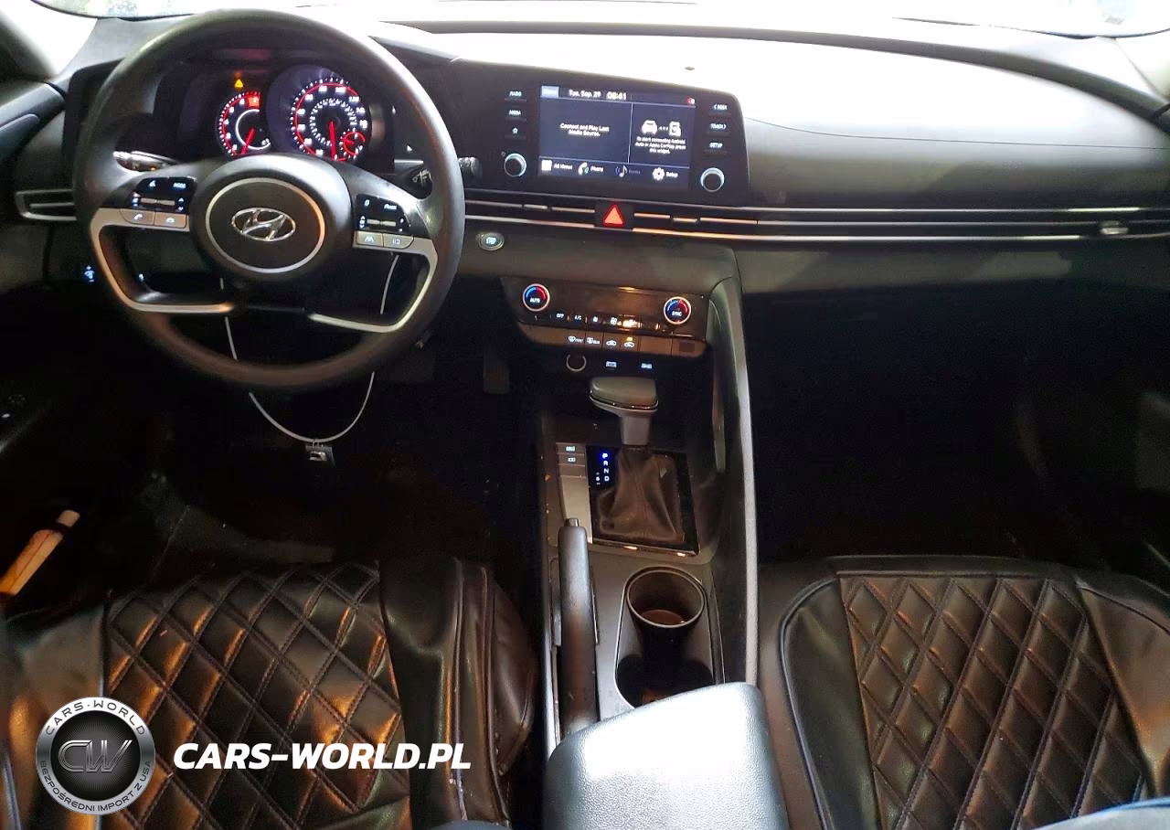 2022 Hyundai Elantra Sel VIN:KMHLM4AG0NU310018 - 8