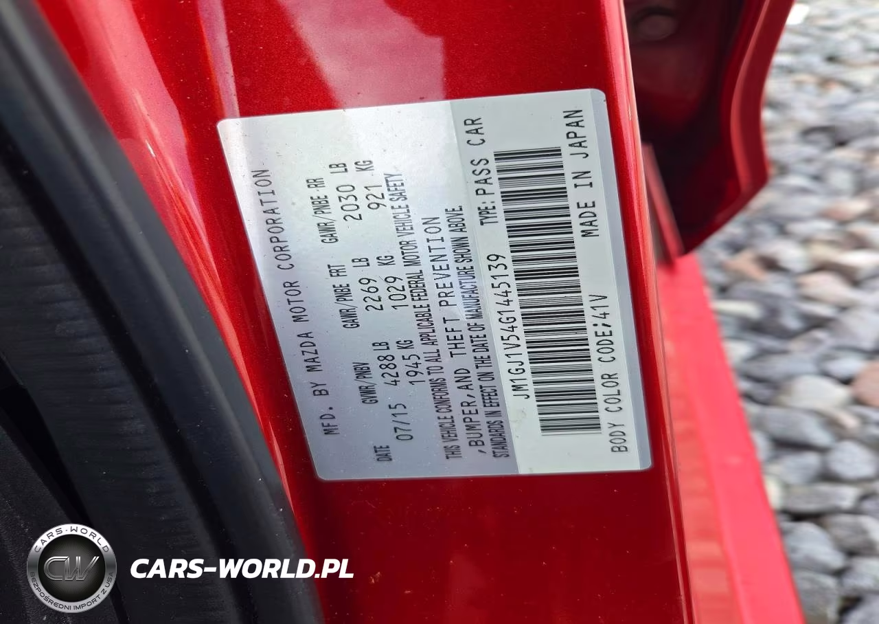 2016 Mazda 6 Touring VIN:JM1GJ1V54G1445139 - 12