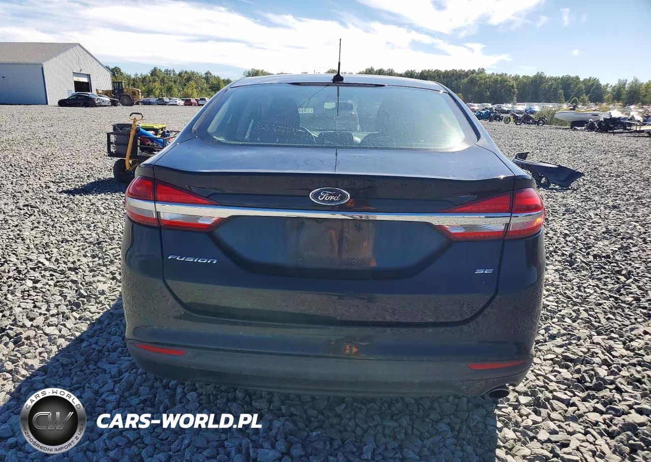 2017 Ford Fusion Se VIN:3FA6P0H76HR219974 - 6