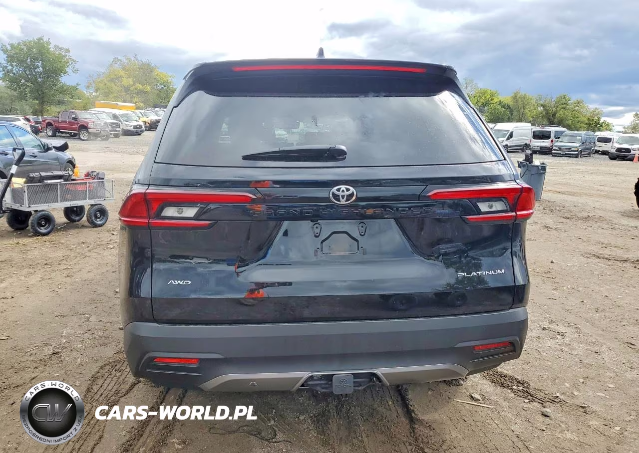 2026 Toyota Grand Highlander Platinum VIN:5TDAAAB50TS130734 - 6