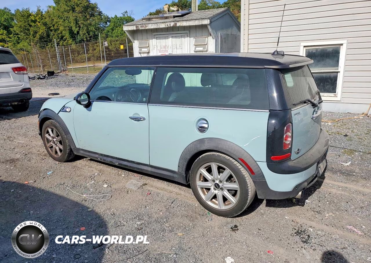 2012 Mini Cooper S Clubman VIN:WMWZG3C57CTY38750 - 2