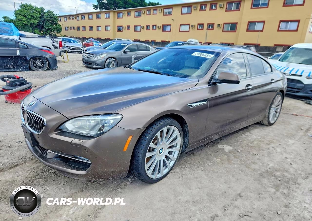 2013 BMW 640 I VIN:WBA6A0C57DDF14361 - 1
