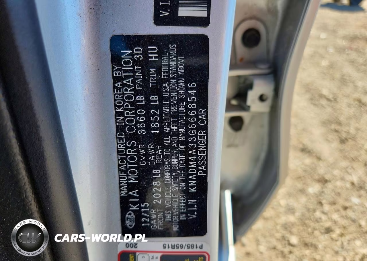 2016 Kia Rio Lx VIN:KNADM4A33G6668546 - 12