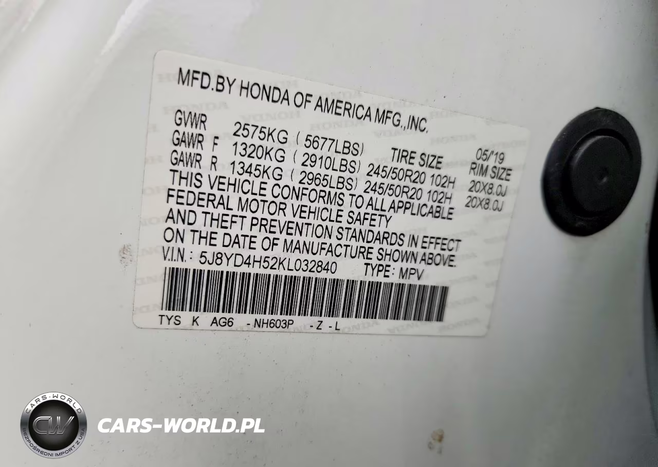 2019 Acura Mdx Technology VIN:5J8YD4H52KL032840 - 13