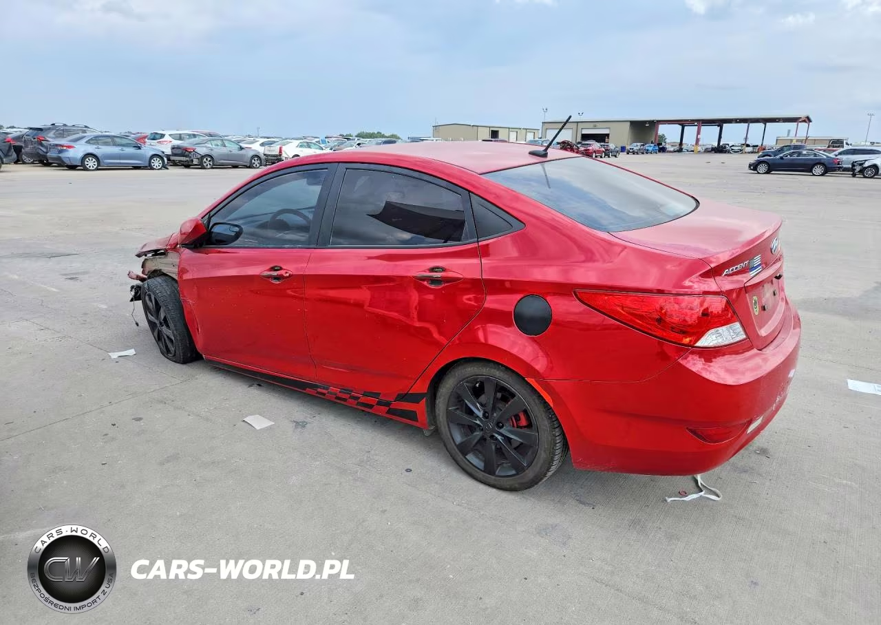 HYUNDAI ACCENT GLS VIN:KMHCU4AE9EU621221 - 2