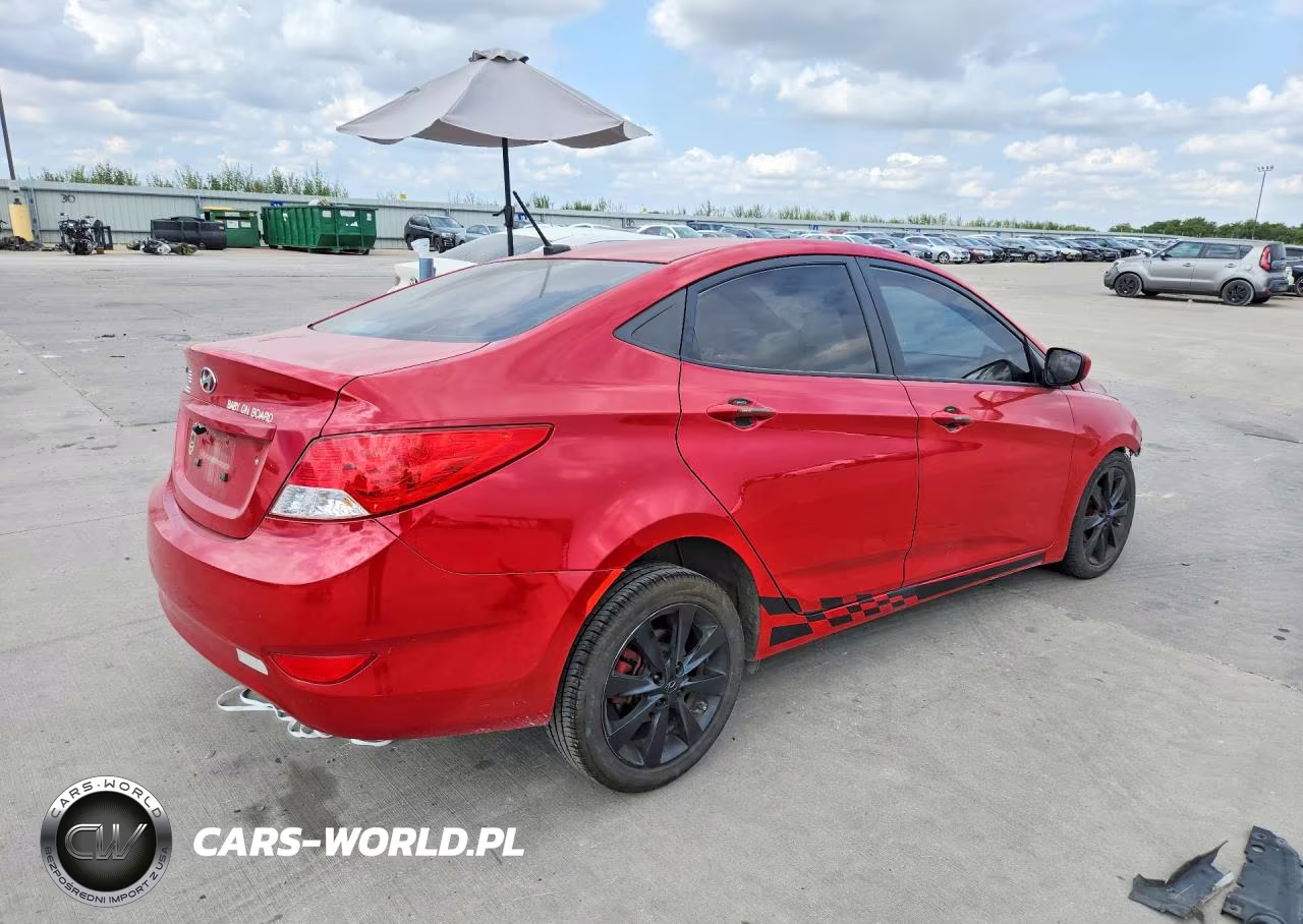 HYUNDAI ACCENT GLS VIN:KMHCU4AE9EU621221 - 3