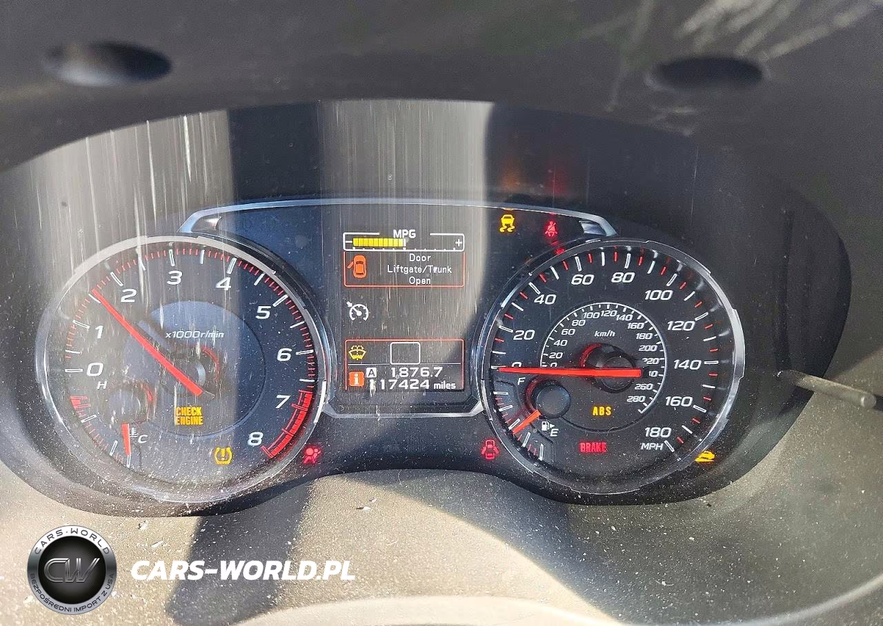 2018 Subaru Wrx VIN:JF1VA1A62J9806307 - 9