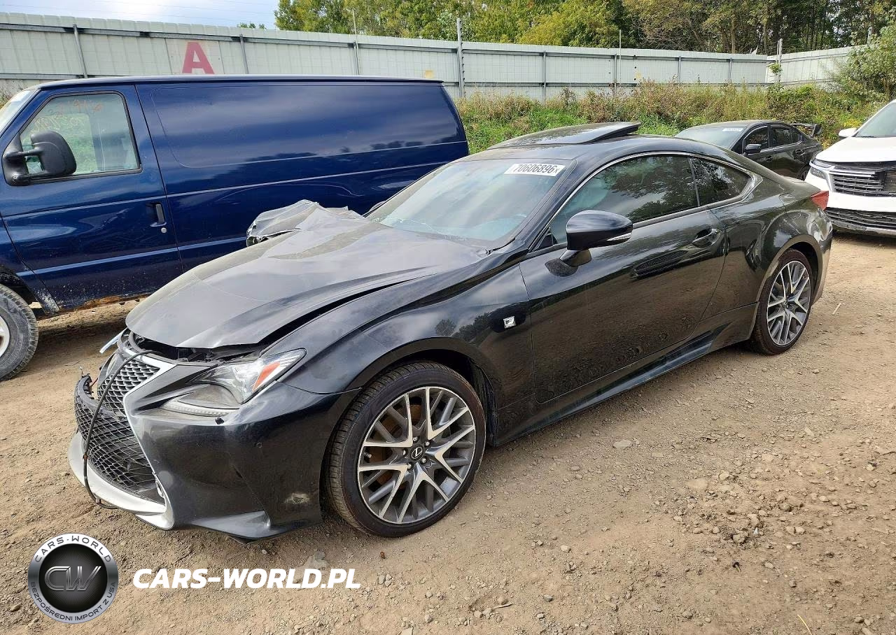2015 Lexus Rc 350 VIN:JTHSE5BC9F5001446 - 1