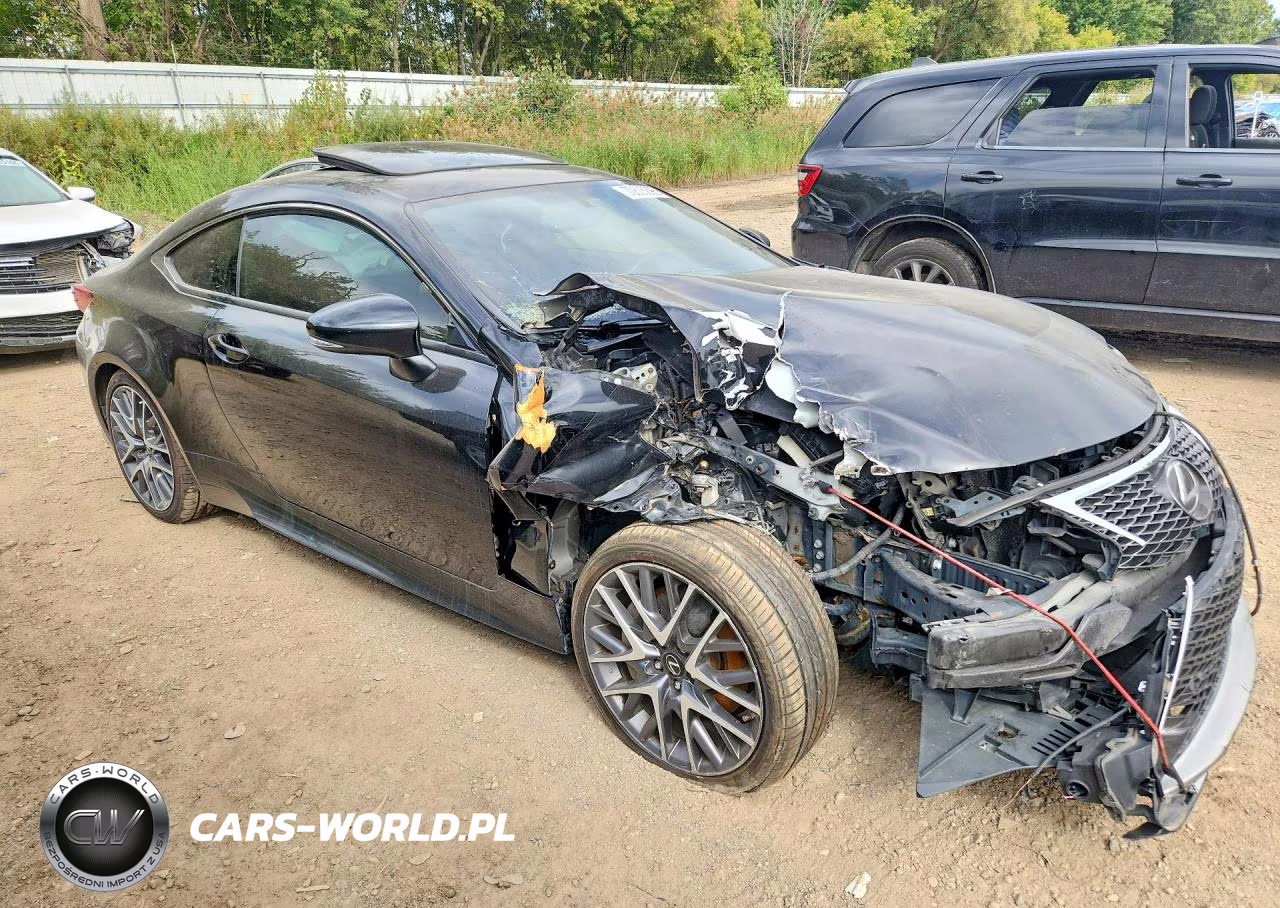 2015 Lexus Rc 350 VIN:JTHSE5BC9F5001446 - 4