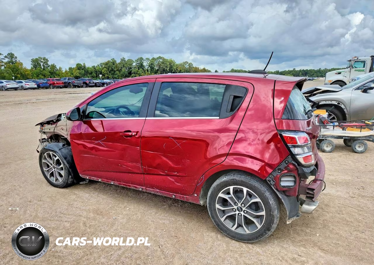 2019 Chevrolet Sonic Lt VIN:1G1JD6SB9K4123245 - 2