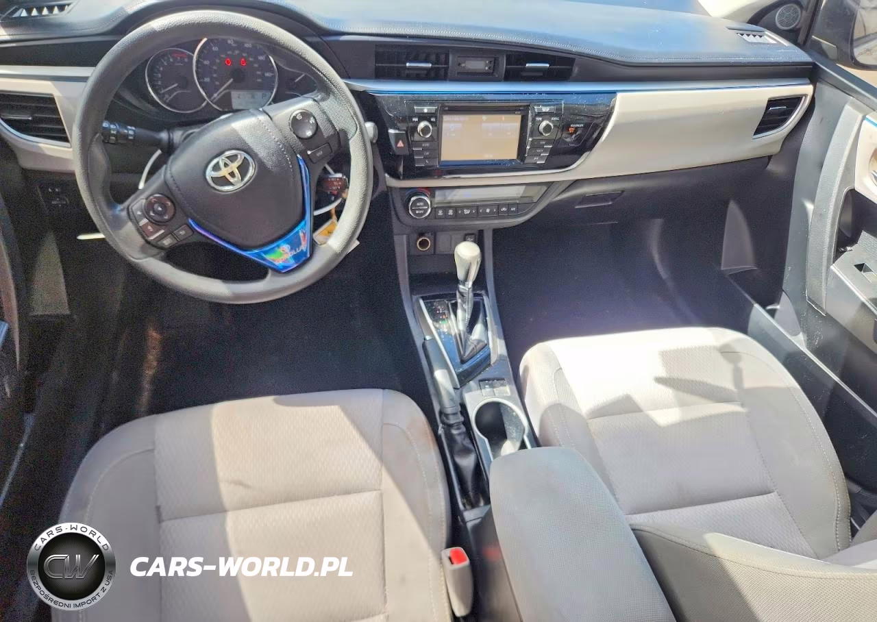 2015 Toyota Corolla Le Plus VIN:2T1BURHE3FC236576 - 8