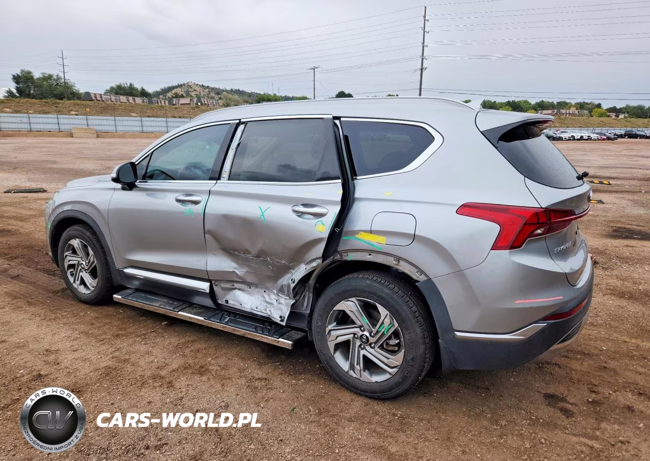 2021 Hyundai Santa Fe Sel VIN:5NMS34AJ5MH329605 - 2
