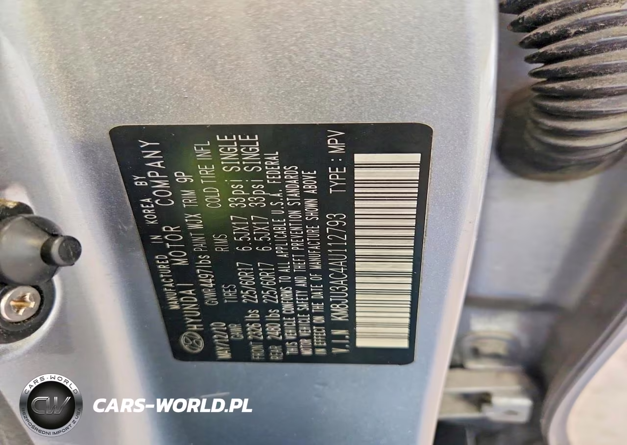 2010 Hyundai Tucson Gls VIN:KM8JU3AC4AU112793 - 13
