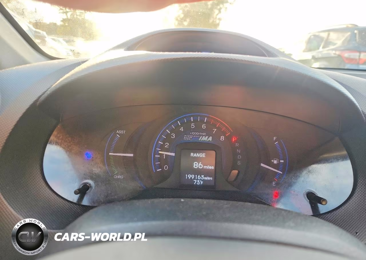2012 Honda Insight Ex VIN:JHMZE2H77CS006665 - 9