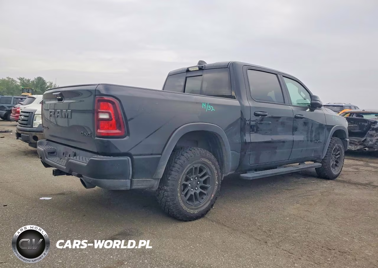 2025 Ram 1500 Rebel VIN:1C6SRFLP8SN685873 - 3
