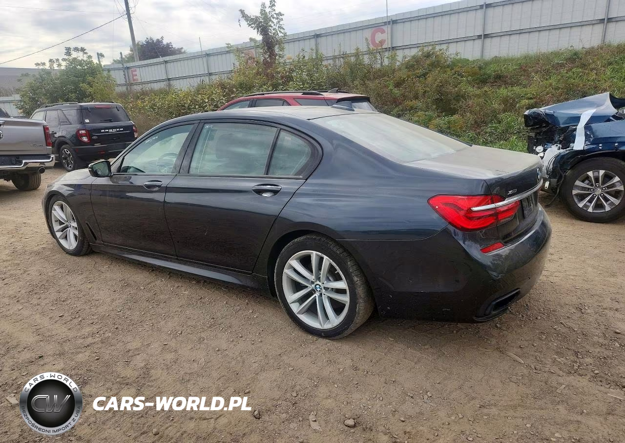 2017 BMW 750 Xi VIN:WBA7F2C54HG421350 - 2