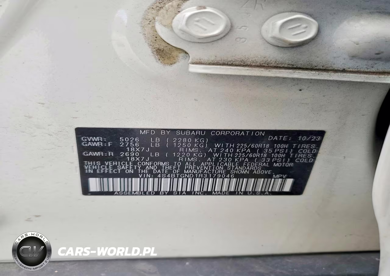 2024 Subaru Outback Limited Xt VIN:4S4BTGND1R3179046 - 12