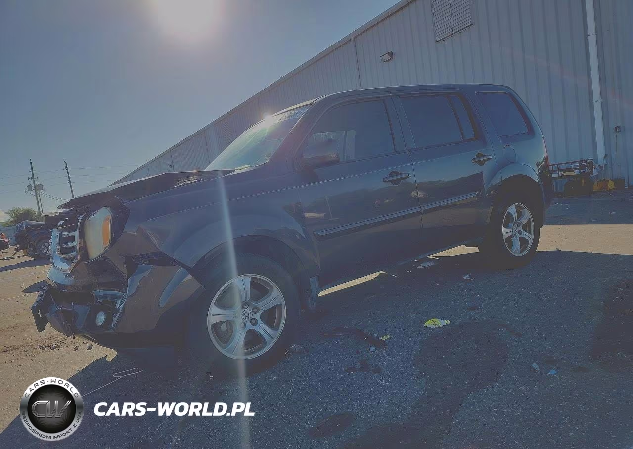 2014 Honda Pilot Exl VIN:5FNYF3H53EB018066 - 1