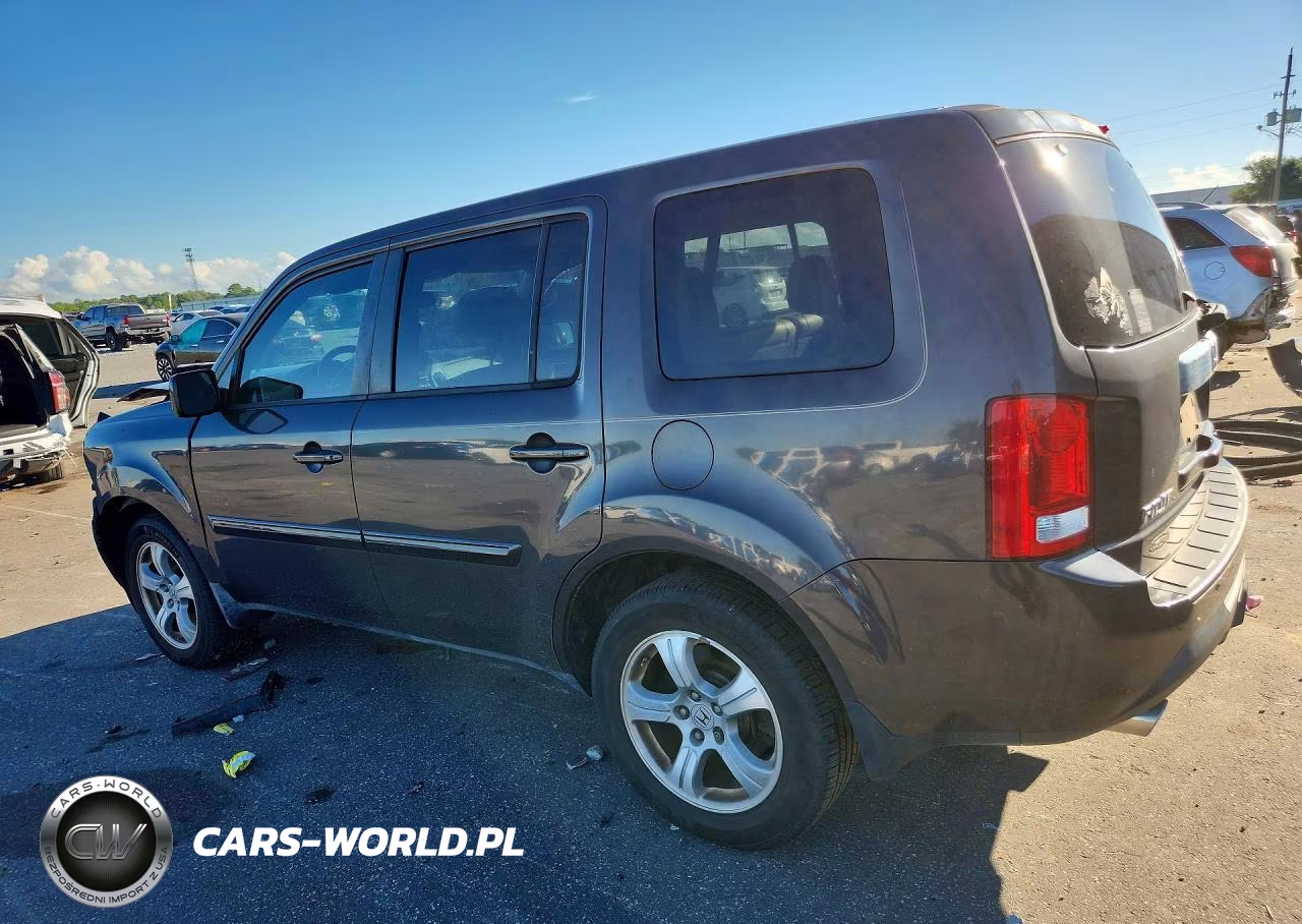 2014 Honda Pilot Exl VIN:5FNYF3H53EB018066 - 2