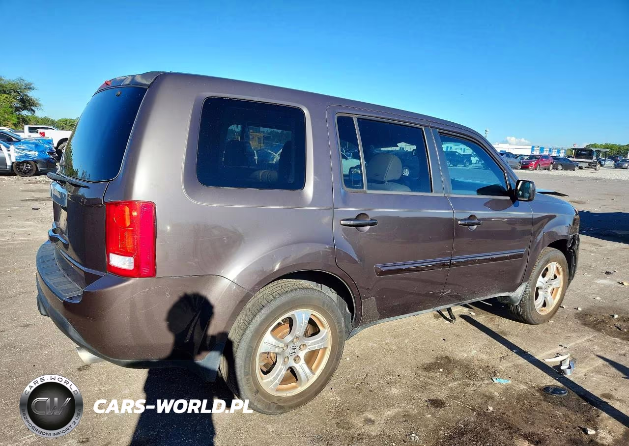 2014 Honda Pilot Exl VIN:5FNYF3H53EB018066 - 3
