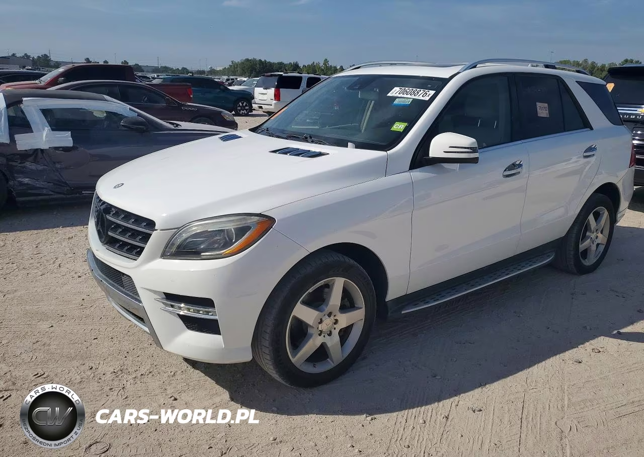 2014 Mercedes-Benz Ml 350 VIN:4JGDA5JB2EA286068 - 1
