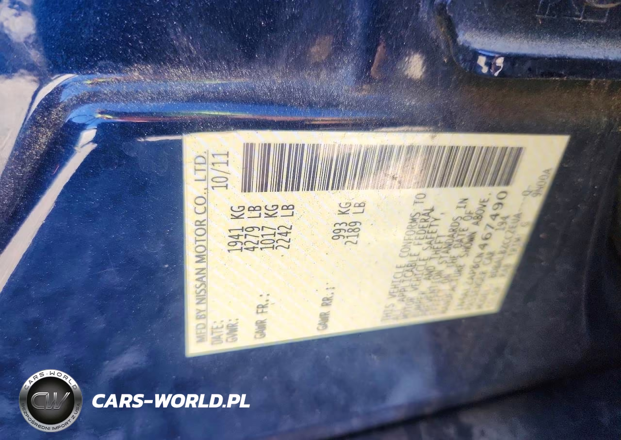 2012 Nissan Altima 2.5 VIN:1N4AL2AP8CN467490 - 13