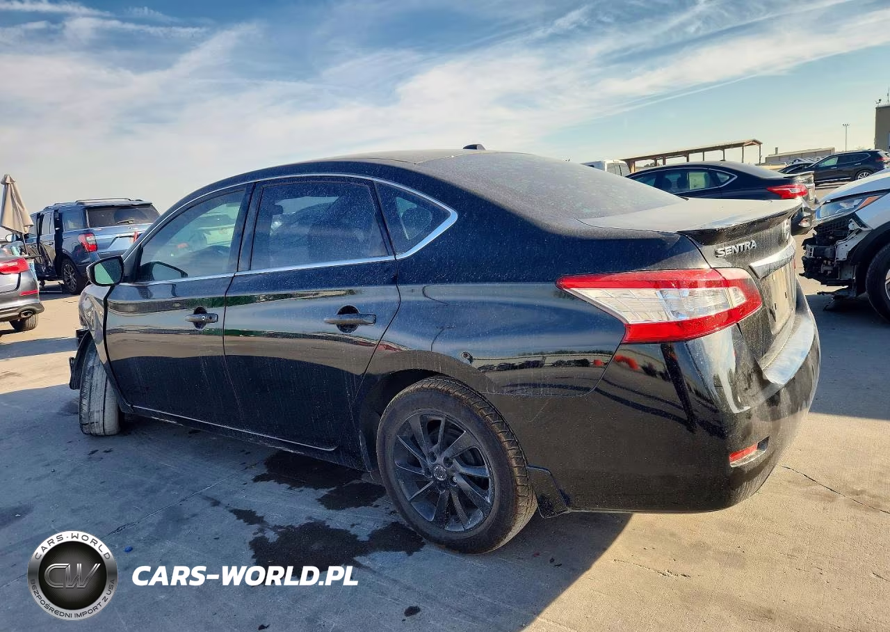 2015 Nissan Sentra Sv VIN:3N1AB7AP9FY309826 - 2