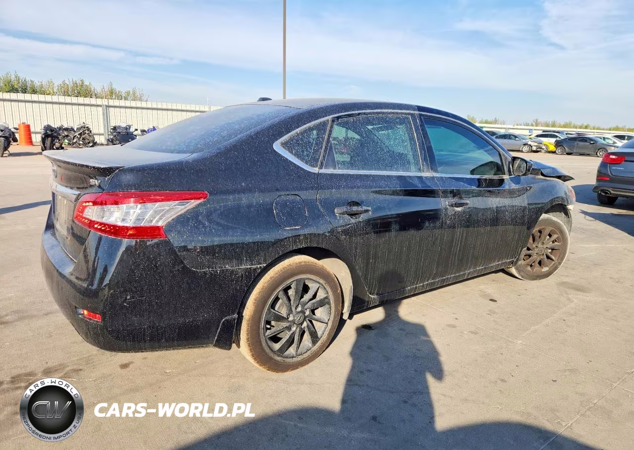 2015 Nissan Sentra Sv VIN:3N1AB7AP9FY309826 - 3