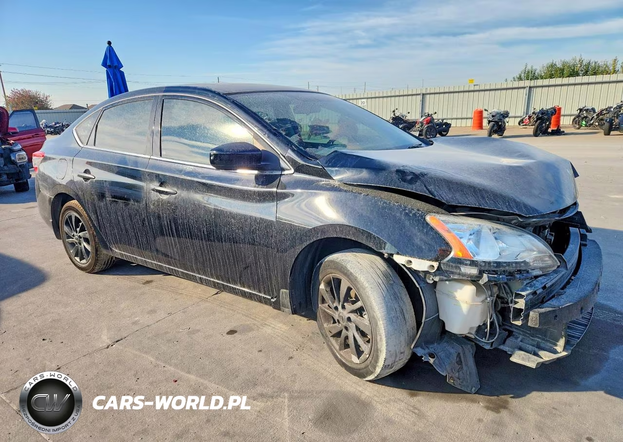 2015 Nissan Sentra Sv VIN:3N1AB7AP9FY309826 - 4