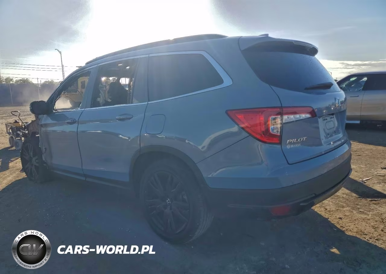 2022 Honda Pilot Se VIN:5FNYF5H20NB020360 - 2
